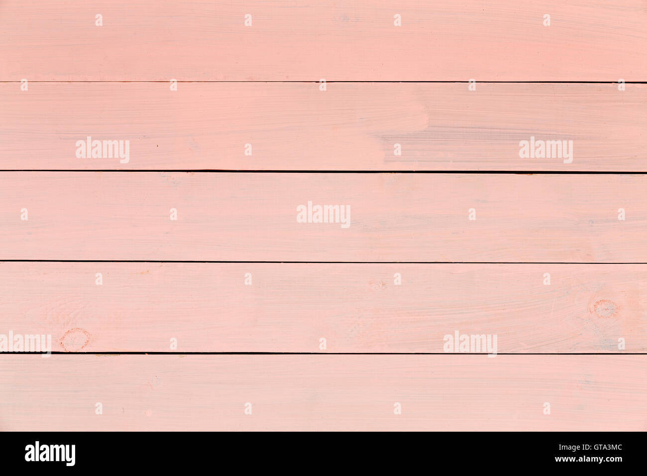 Jolie couleur rose pastel motif de fond en bois et la texture des planches en bois teinté ou de mouvement fonctionnant horizontalement à travers Banque D'Images