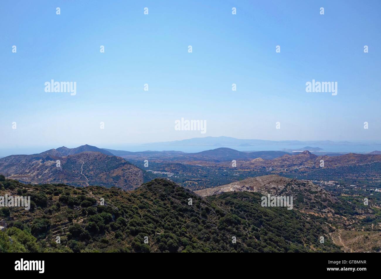 Île grecque Vista Banque D'Images