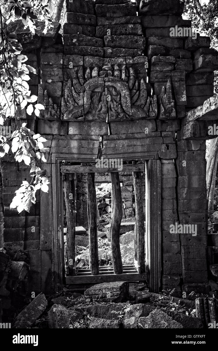 Temple de Banteay Chhmar, Cambodge Banque D'Images