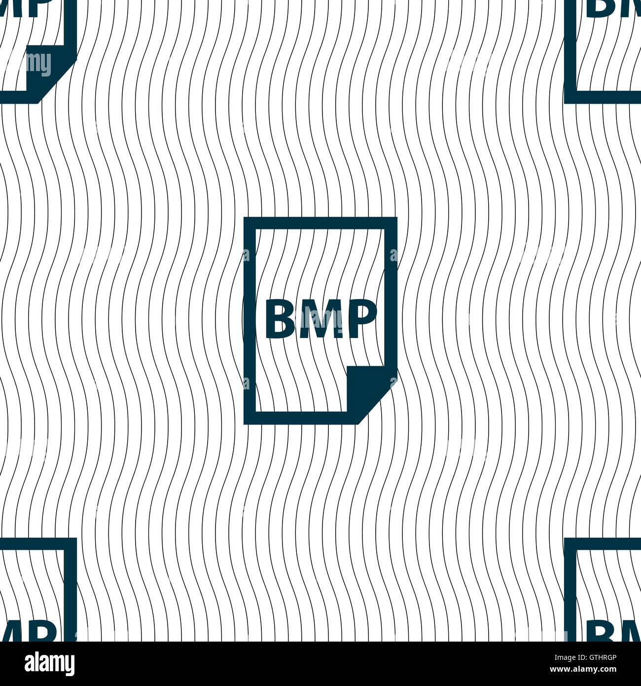 Icône BMP signe. Motif géométrique transparente avec la texture. Vector Illustration de Vecteur