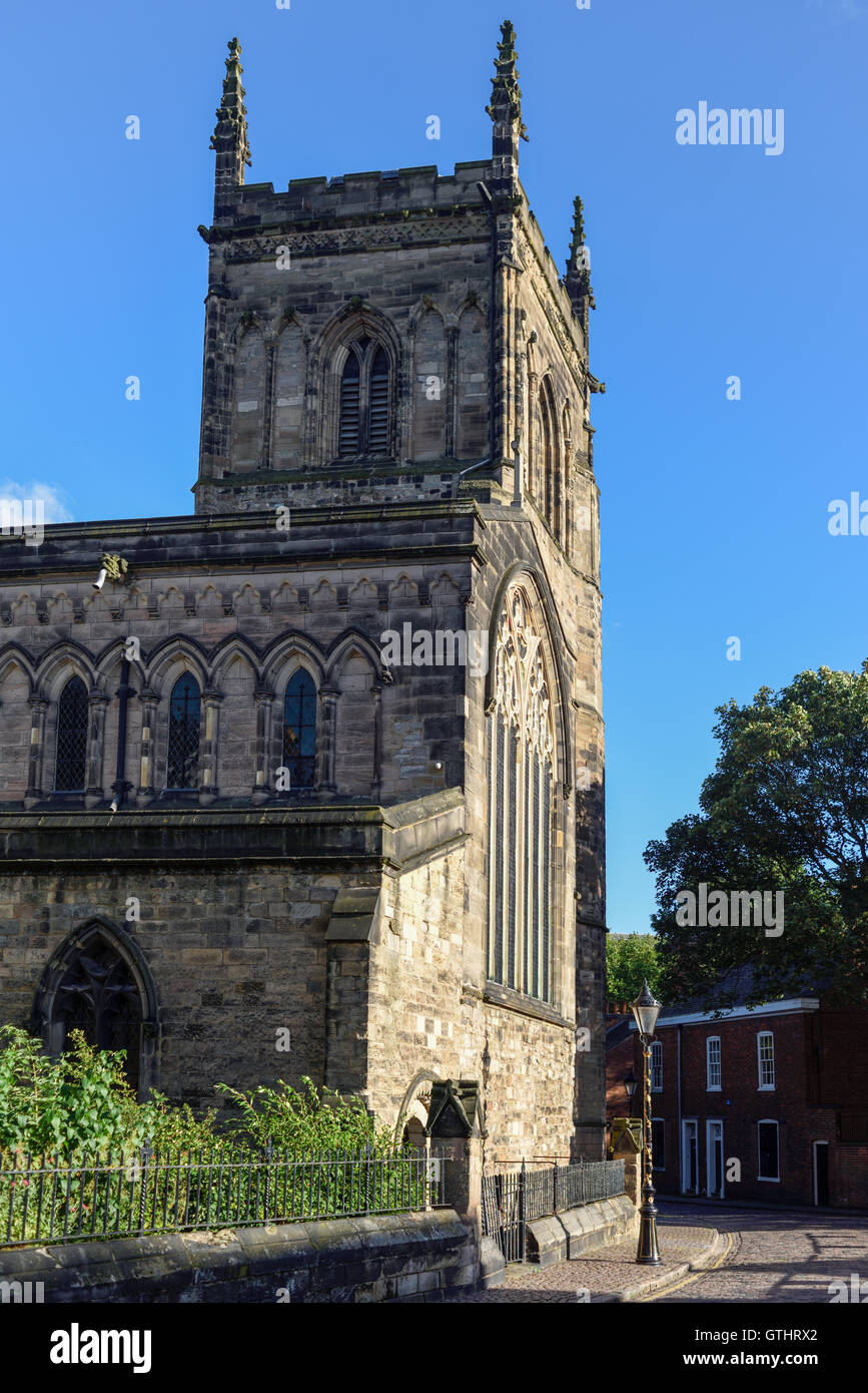St Mary de Castro Church Leicester, Royaume-Uni. Banque D'Images