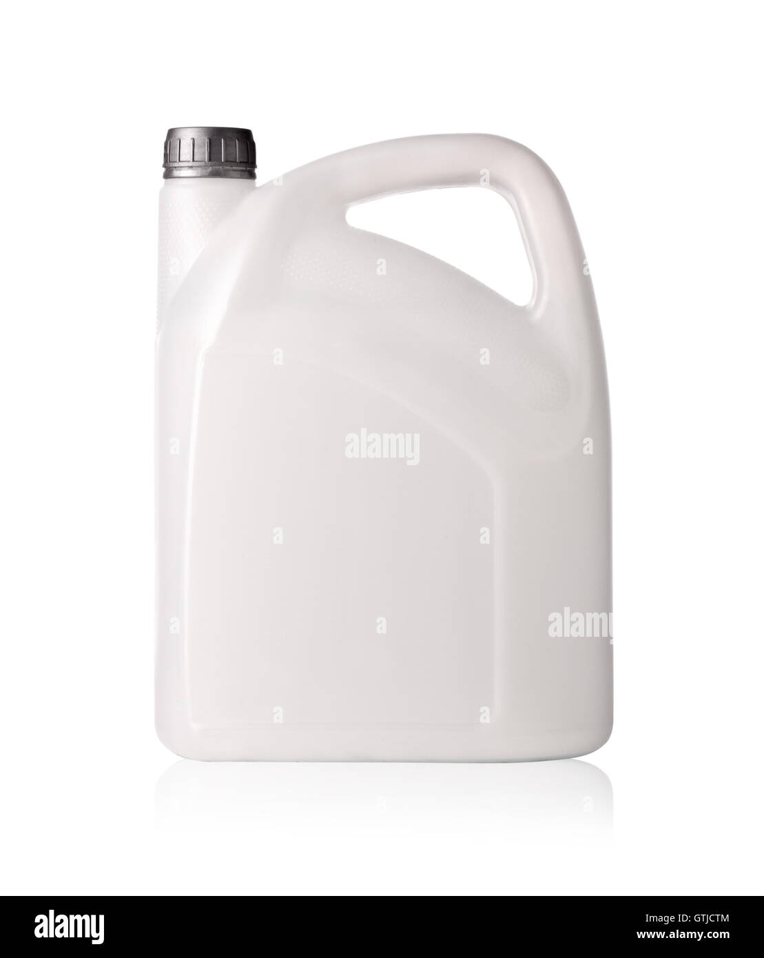 Bouteille en plastique blanc Banque D'Images