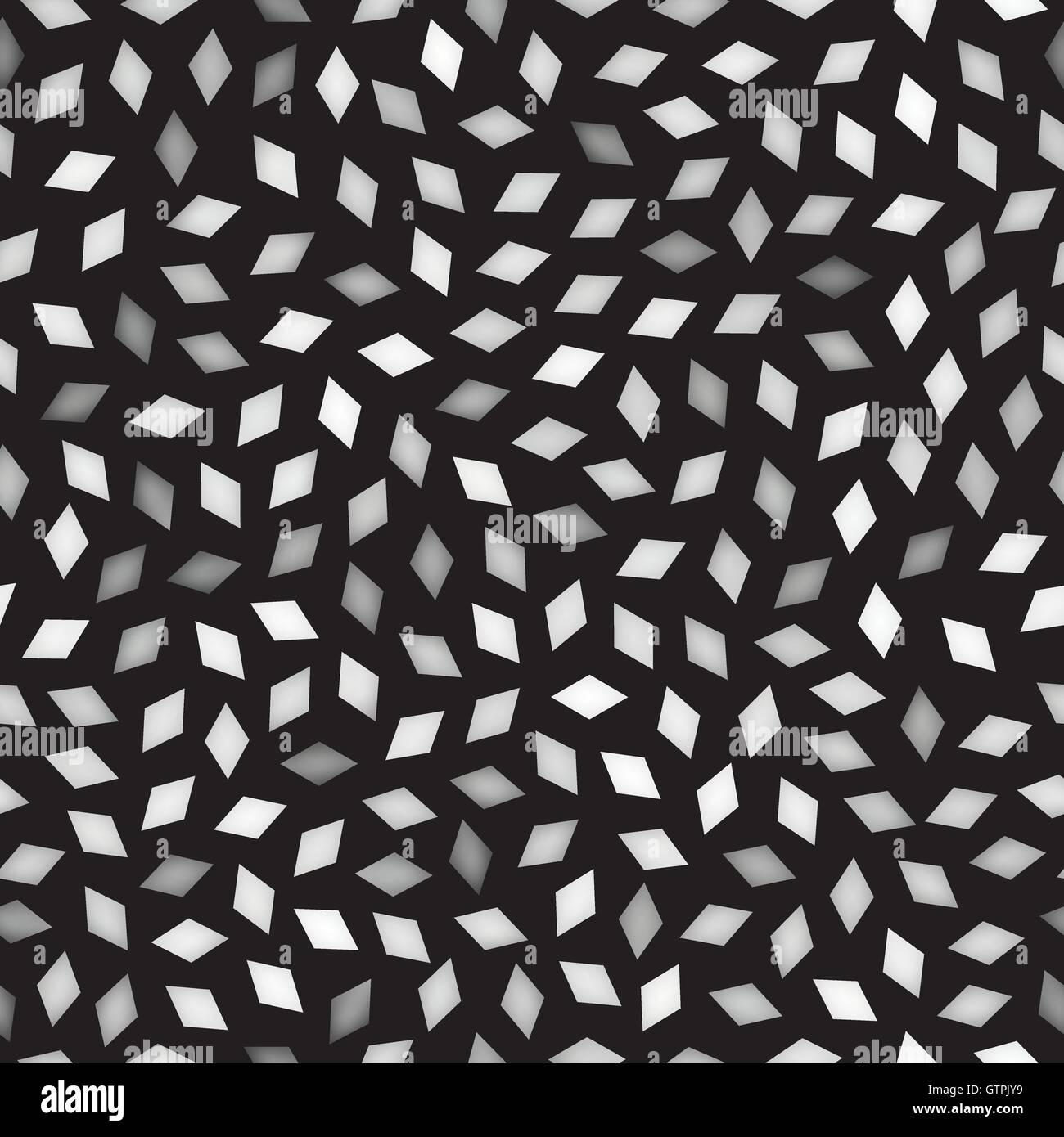 Seamless Vector Pattern Jumble losange gris Illustration de Vecteur