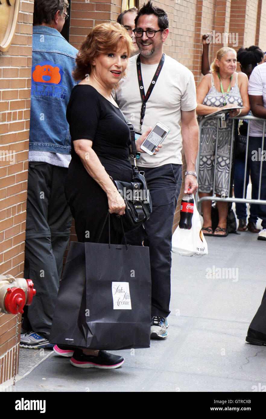 NEW YORK, NY - 09 septembre : Joy Behar au niveau de la vue à New York. NY 09 septembre 2016. Credit:RW/MediaPunch Banque D'Images