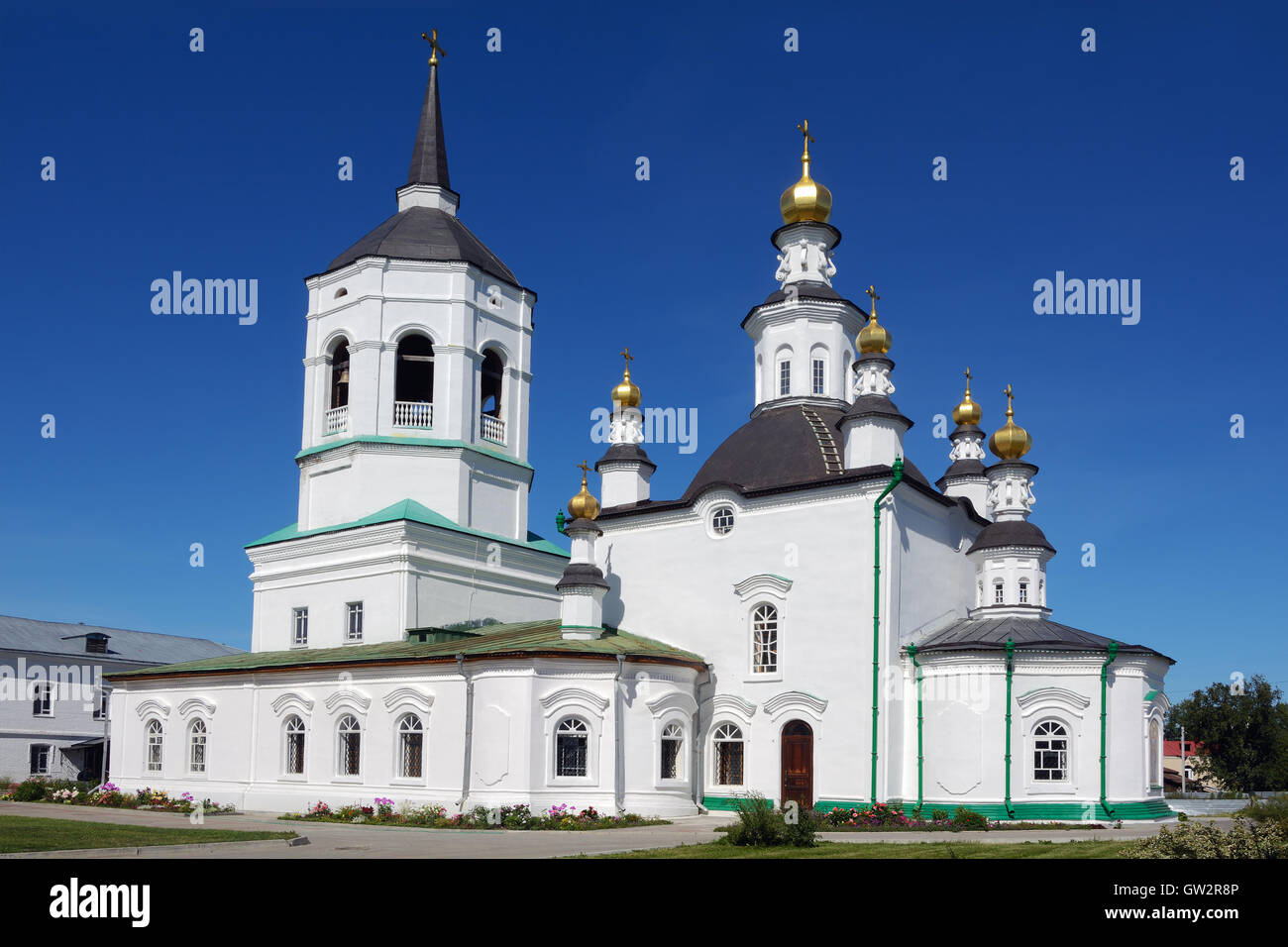 Tomsk, Église de Kazan monastère vierge mâle-Alexis Banque D'Images