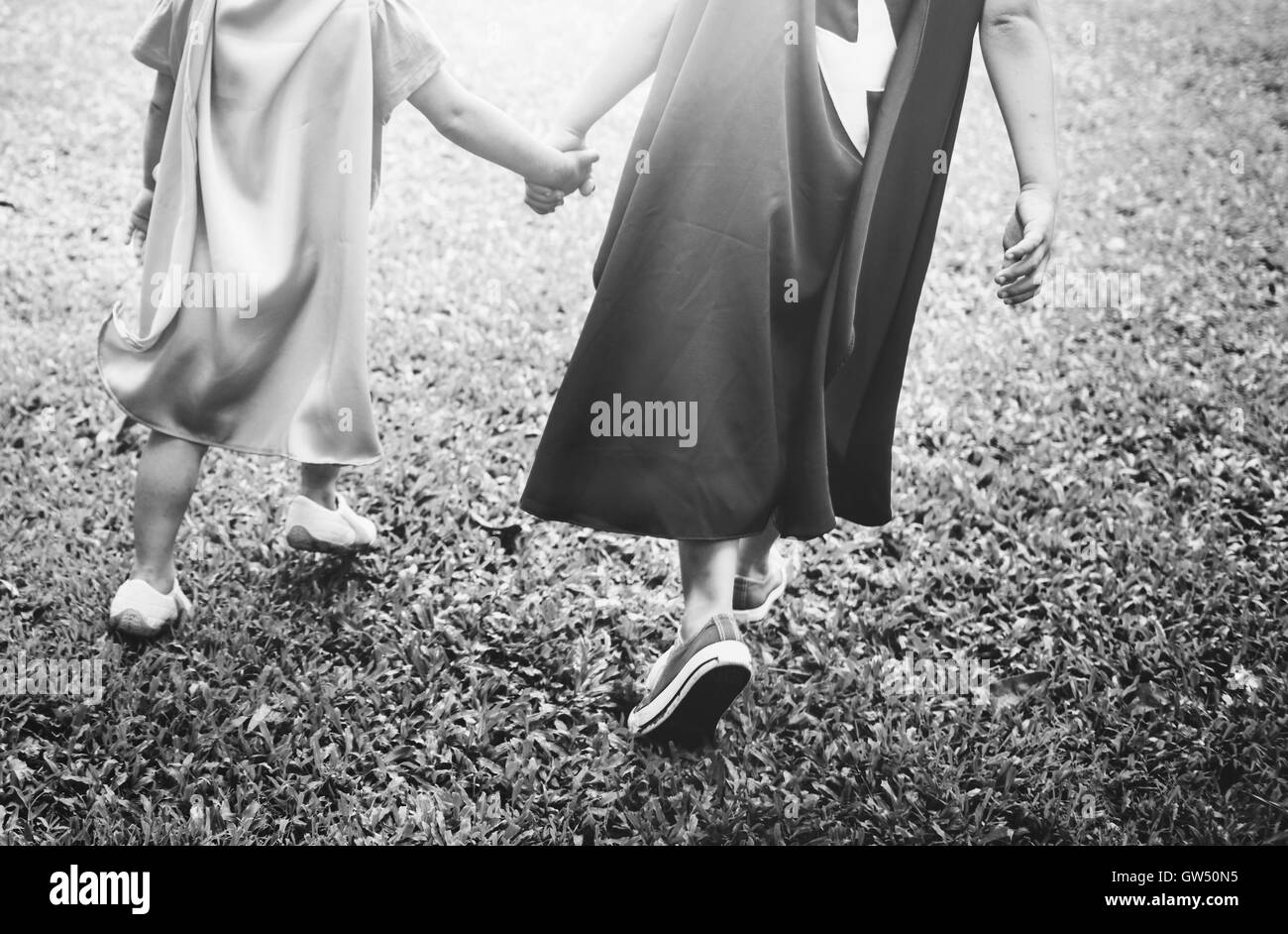 Le concept de parc de jeu Dressup Frères Banque D'Images