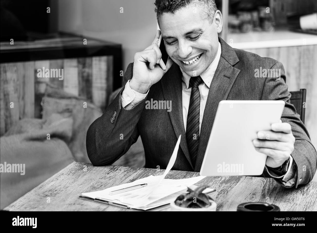 Motivation à la croissance d'affaires Vision Concept cible Banque D'Images