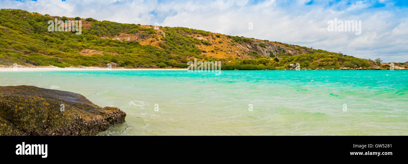 Lagon Bleu de Lizard Island, Grande Barrière de Corail, Queensland, Australie Banque D'Images