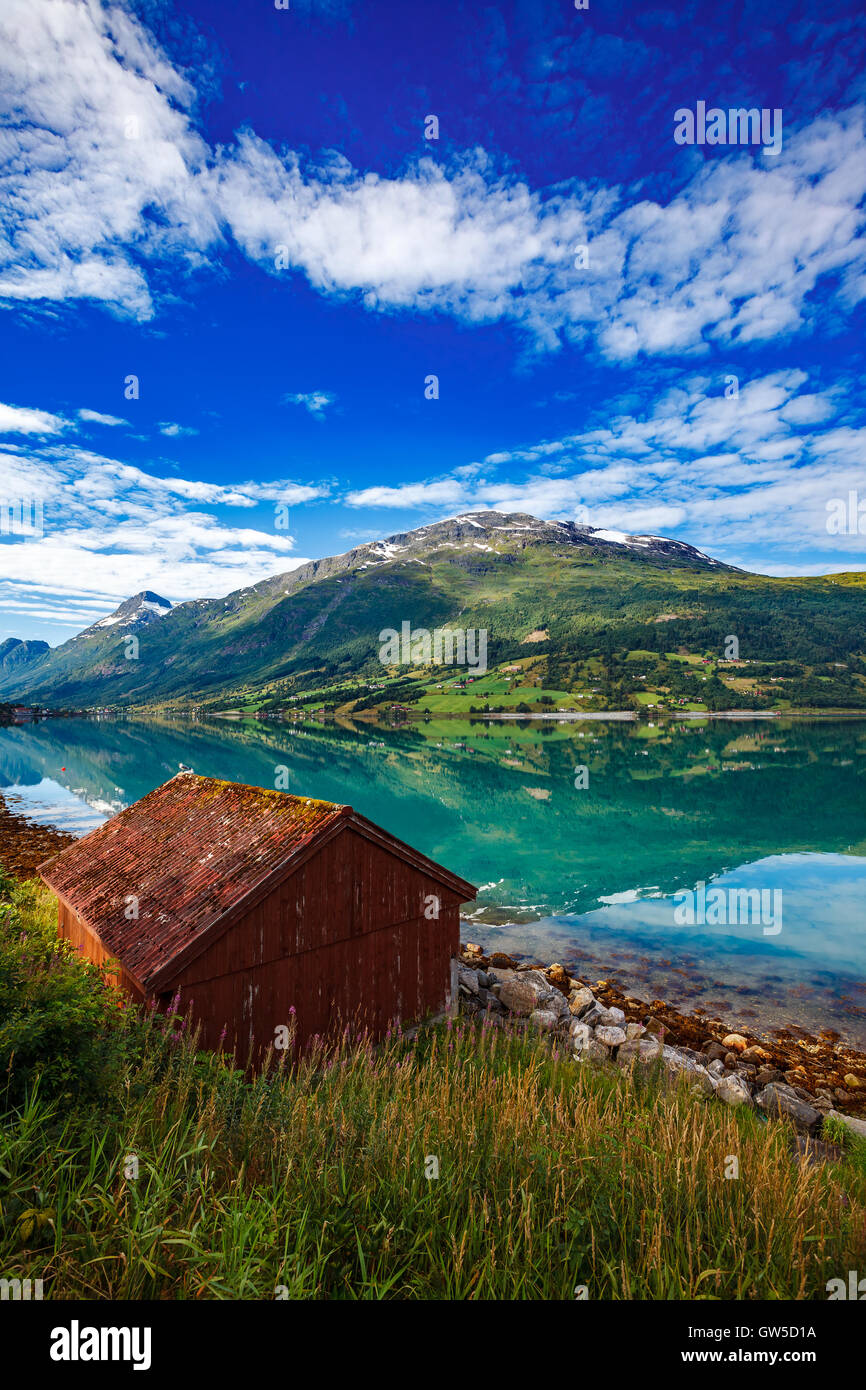 Belle Nature Norvège paysage naturel. Banque D'Images