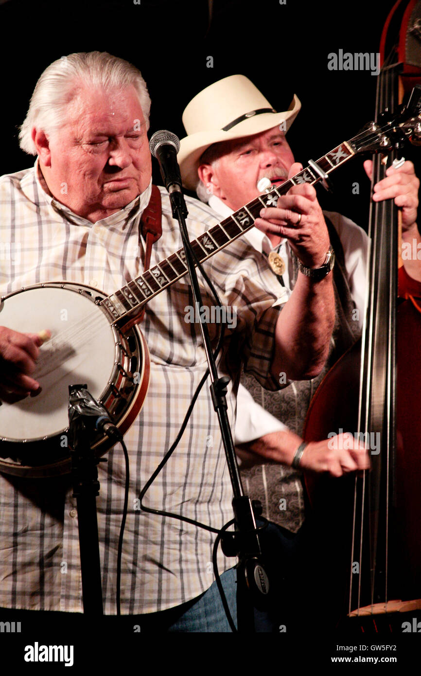 Bluegrass Band au poisson Krazy Banque D'Images