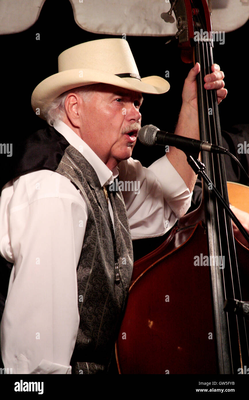 Bluegrass Band au poisson Krazy Banque D'Images