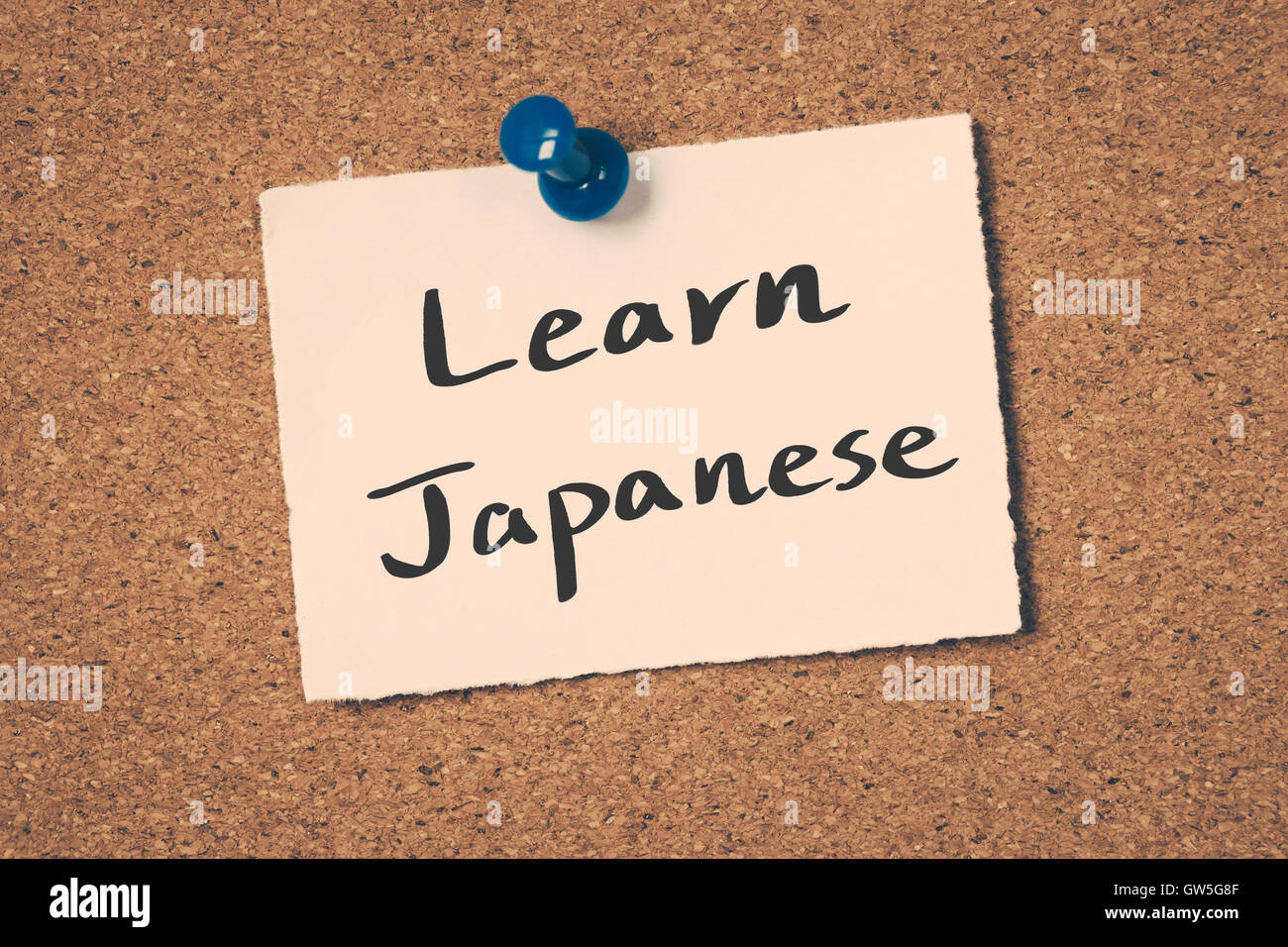 Apprendre le japonais Banque D'Images
