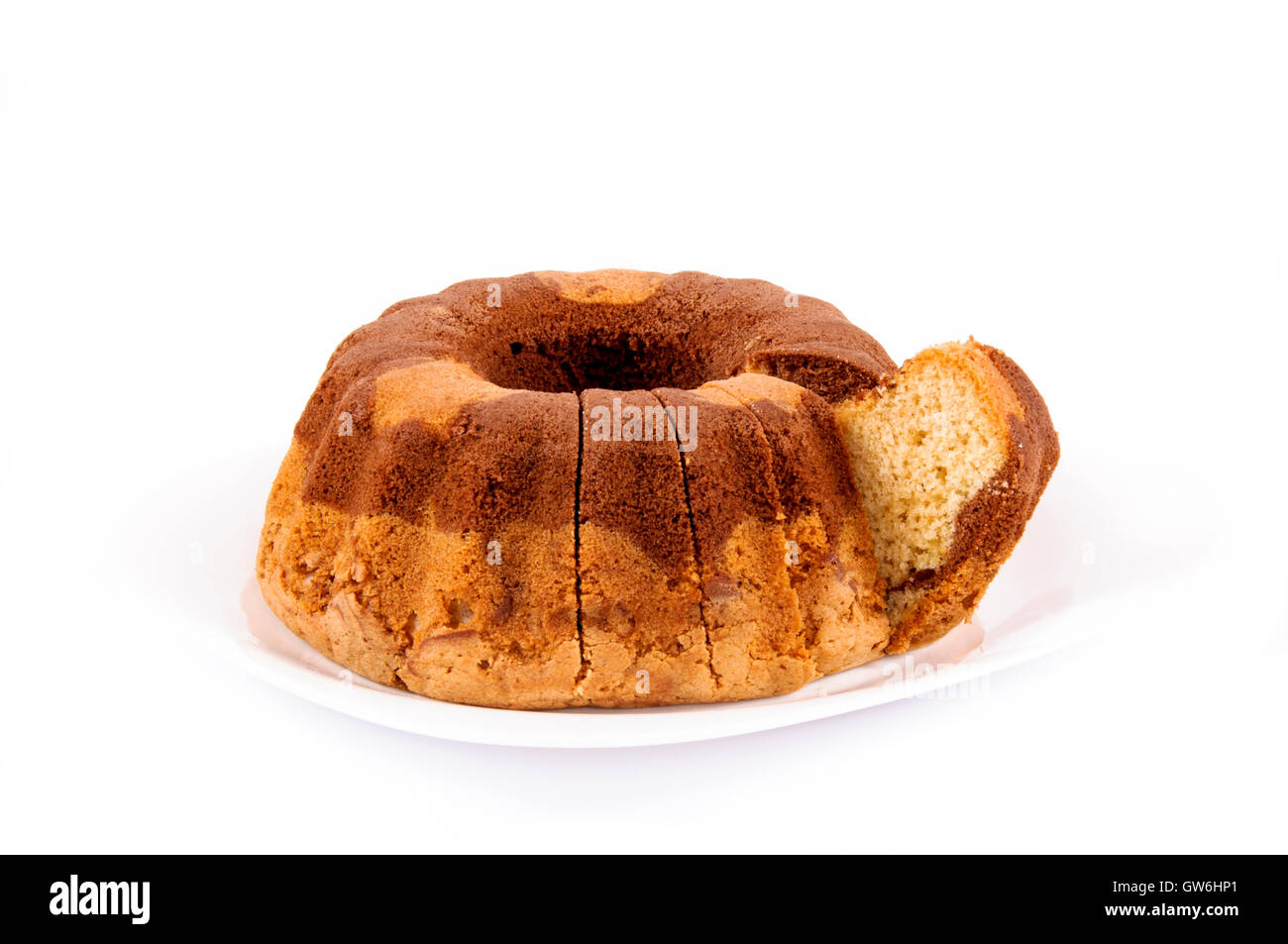 Gâteau kouglof Banque D'Images