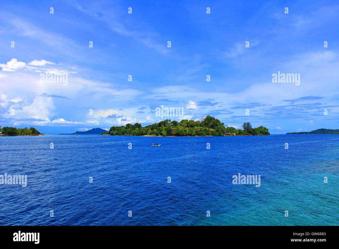 Sohano dans l'île de Buka Bougainville - région - Papouasie-Nouvelle-Guinée - 2016 Banque D'Images