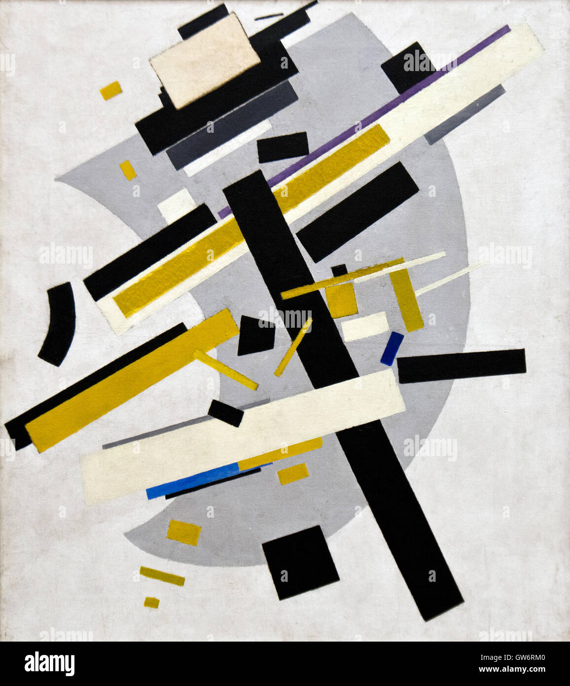 Kazimir Malevitch : 'uprematism (Supremus N° 58)'. Huile sur toile (1916) Banque D'Images