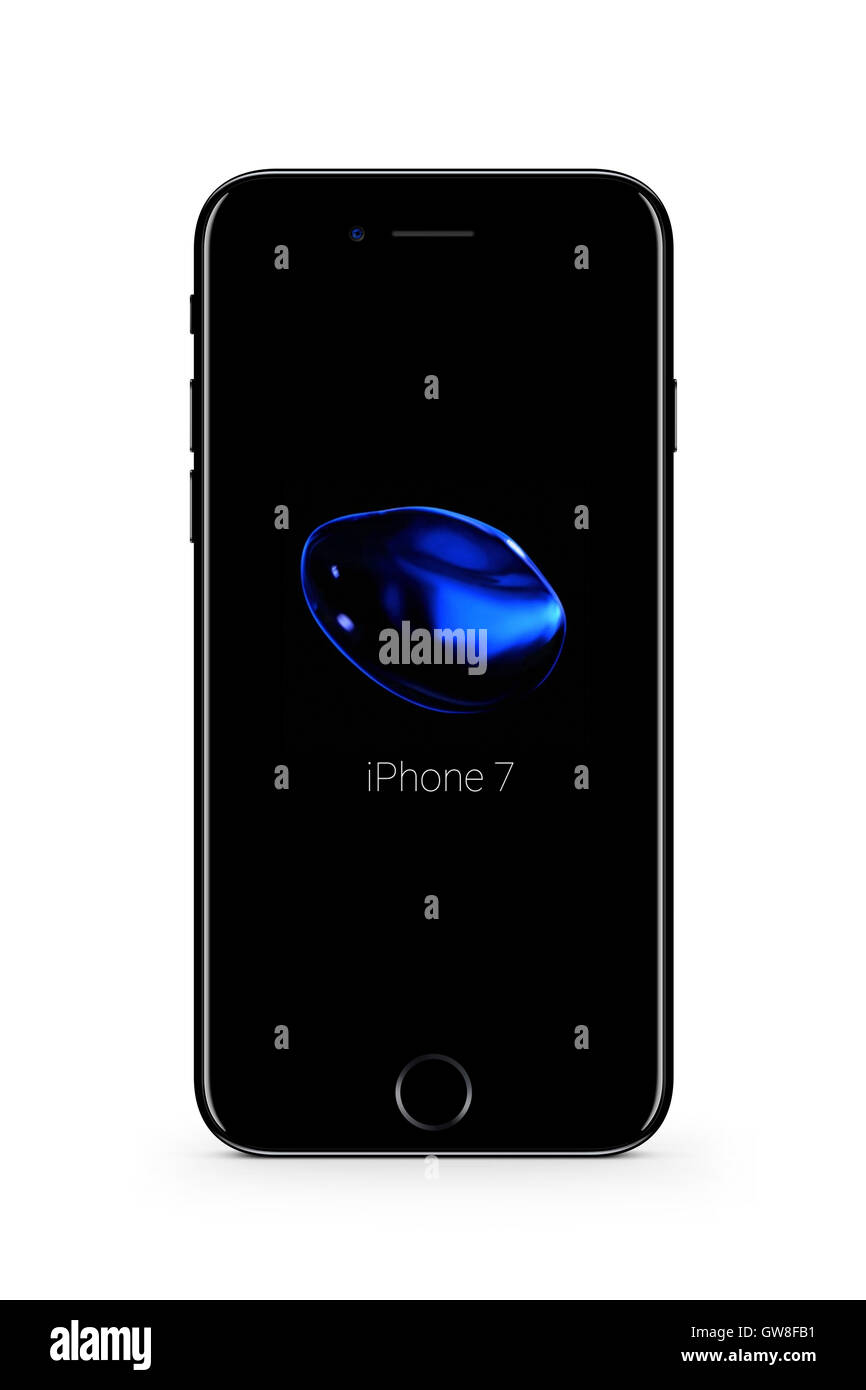 Smart phone iphone 7, des créations numériques Photo Stock - Alamy