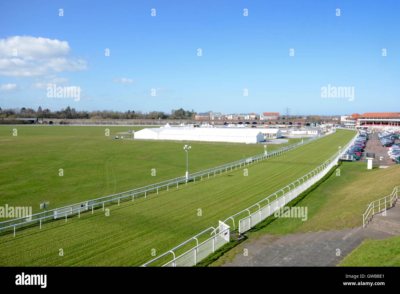 Hippodrome de Chester Banque D'Images