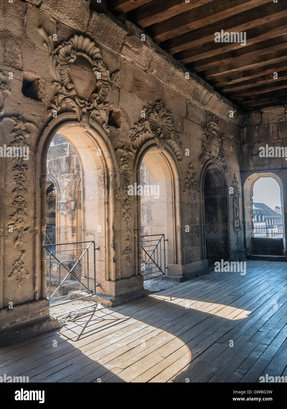 Porta Nigra de Trèves en Allemagne de l'intérieur Banque D'Images