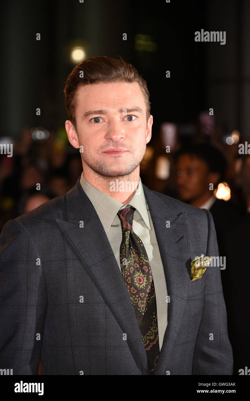 Toronto, Ontario, Canada. 13 Sep, 2016. JUSTIN TIMBERLAKE musicien assiste à 'Justin Timberlake Texas Kids' premiere pendant le Festival International du Film de Toronto 2016. Crédit : Igor/Vidyashev ZUMA Wire/Alamy Live News Banque D'Images