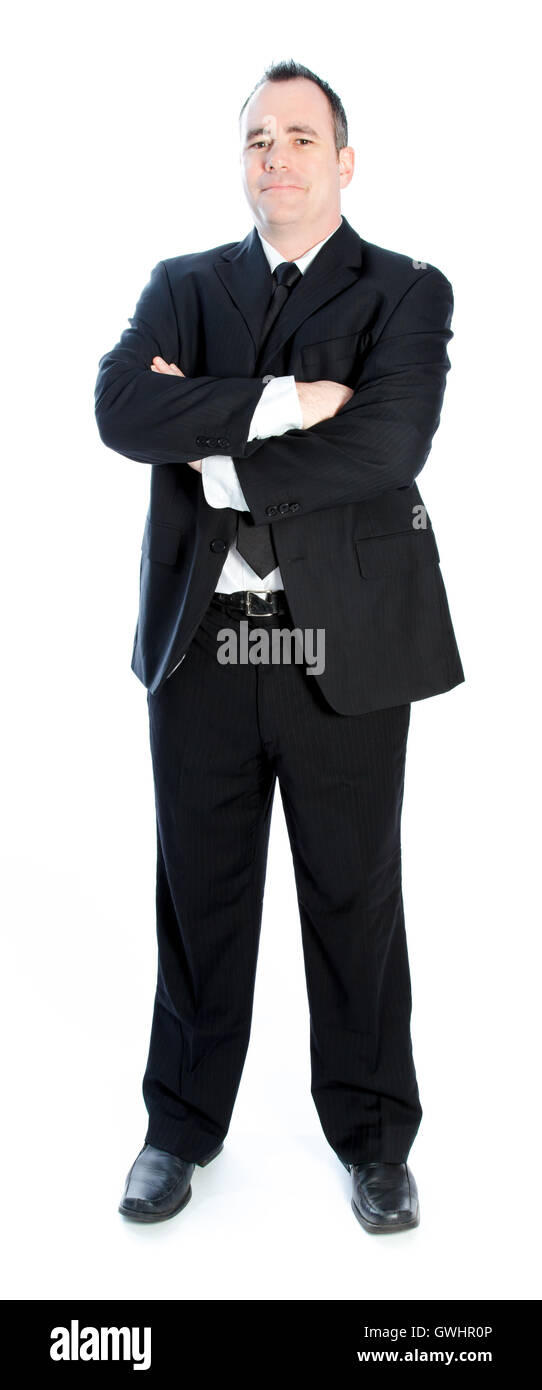 Caucasian businessman de 40 ans Banque D'Images