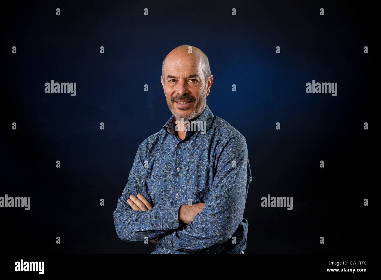 Ian Goldin, l'écrivain et professeur de la mondialisation et du développement, à l'Edinburgh International Book Festival. Edimbourg, Ecosse. 29 août 2016 Banque D'Images