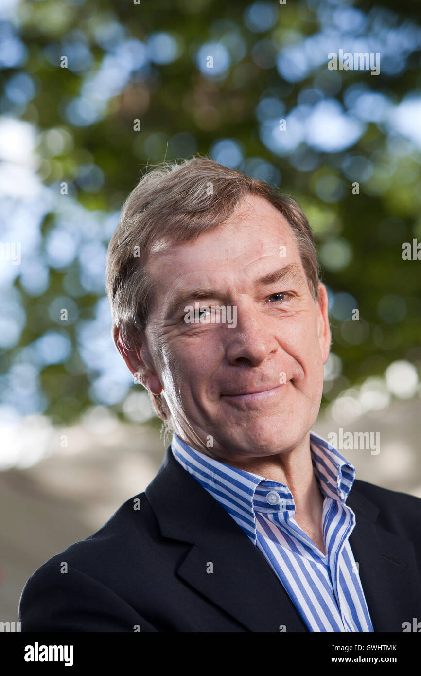 Le professeur Gareth Williams, l'Universitaire et auteur, à l'Edinburgh International Book Festival. Edimbourg, Ecosse. 29 août 2016 Banque D'Images