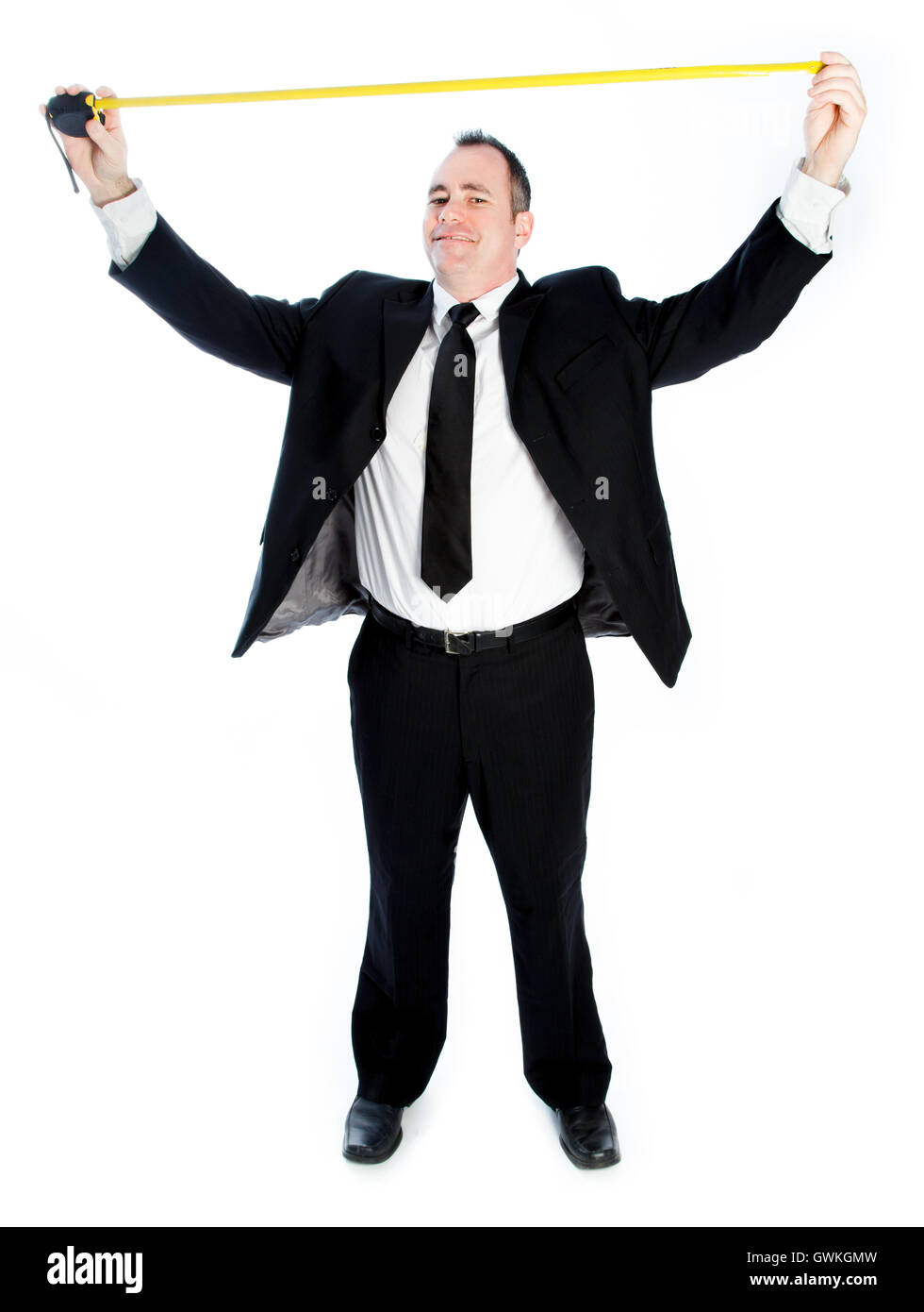 Caucasian businessman de 40 ans Banque D'Images