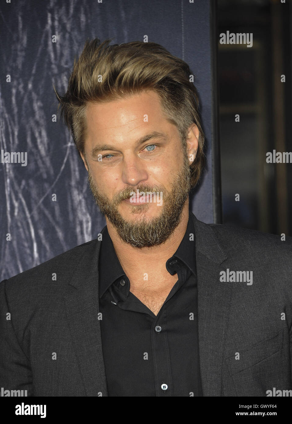 Première de "Warcraft" - Travis Fimmel d' arrivées : où : Los Angeles, California, United States Quand : 07 Juin 2016 Banque D'Images