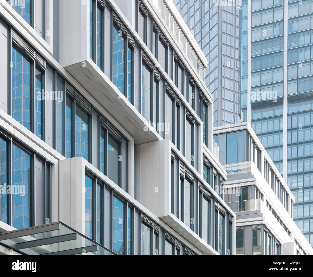 Modèle architectural abstrait Banque D'Images