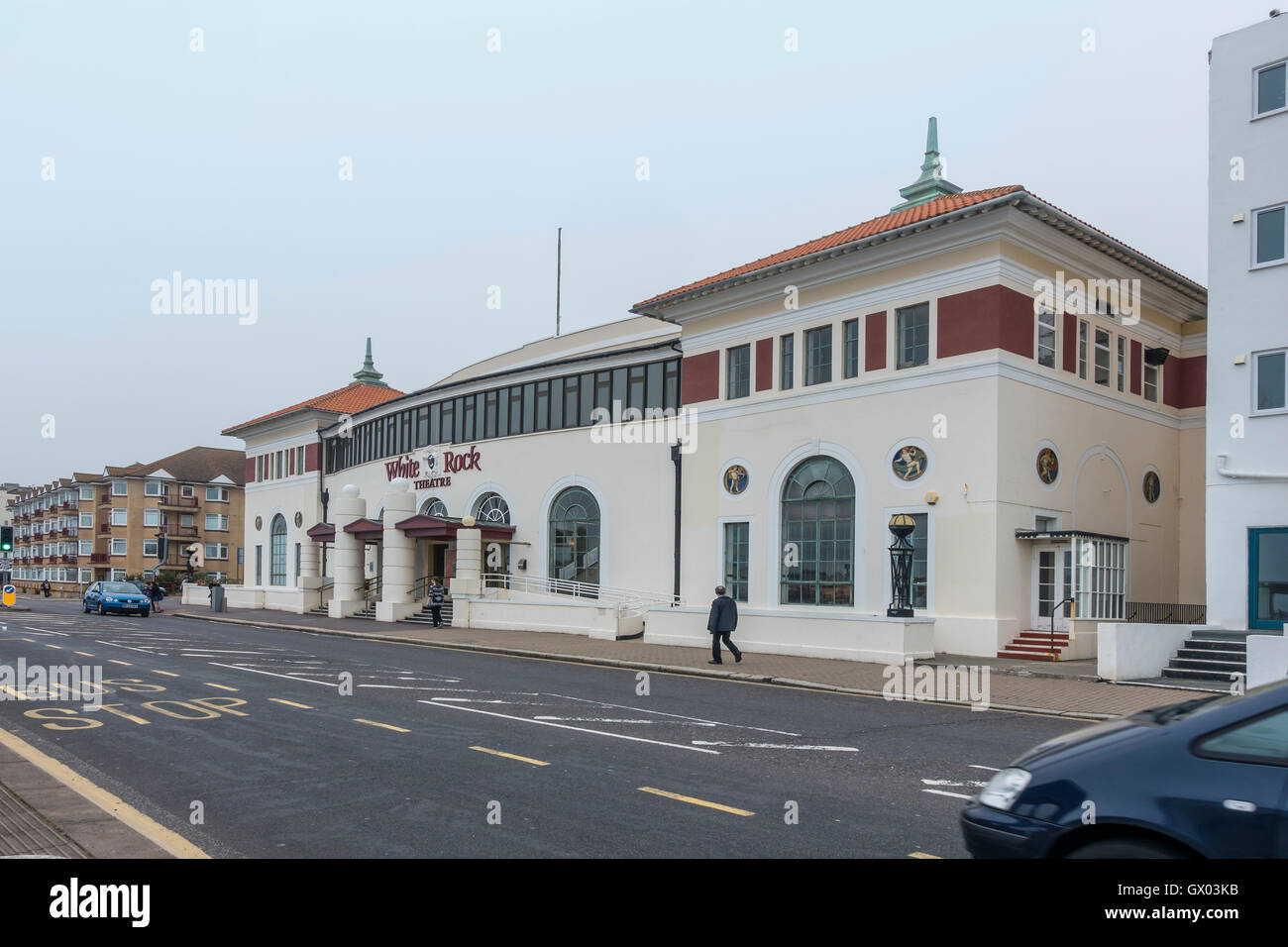White Rock Theatre Hastings Sussex England Banque D'Images