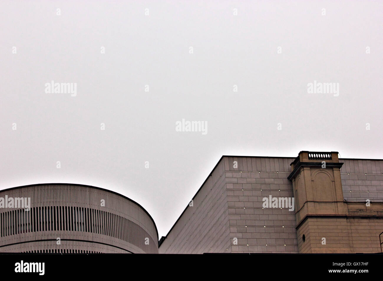 Bâtiment moderne, l'architecture, résumé, détail Banque D'Images