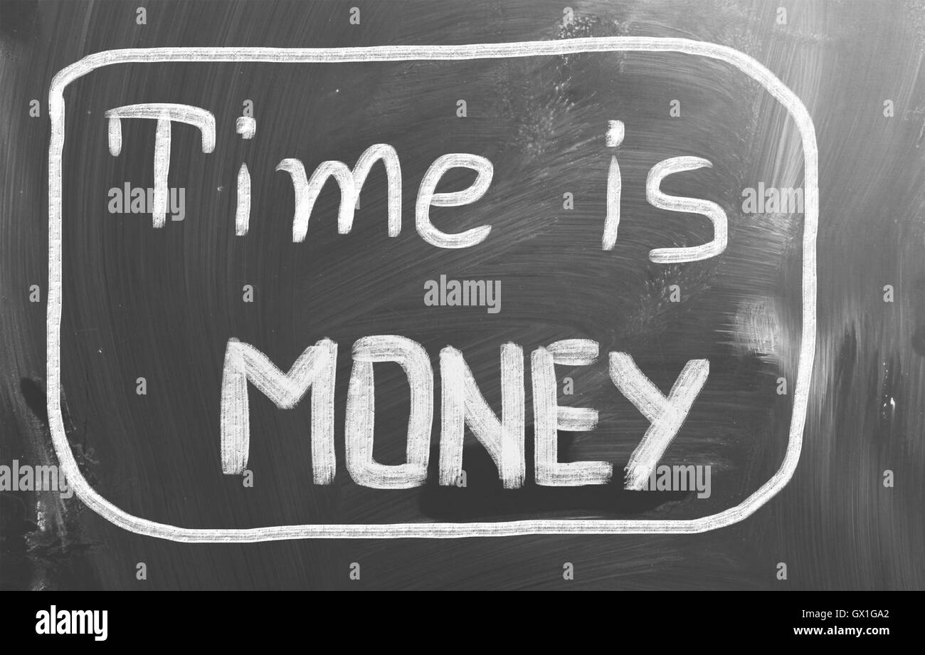 Time Is Money Concept Banque D'Images