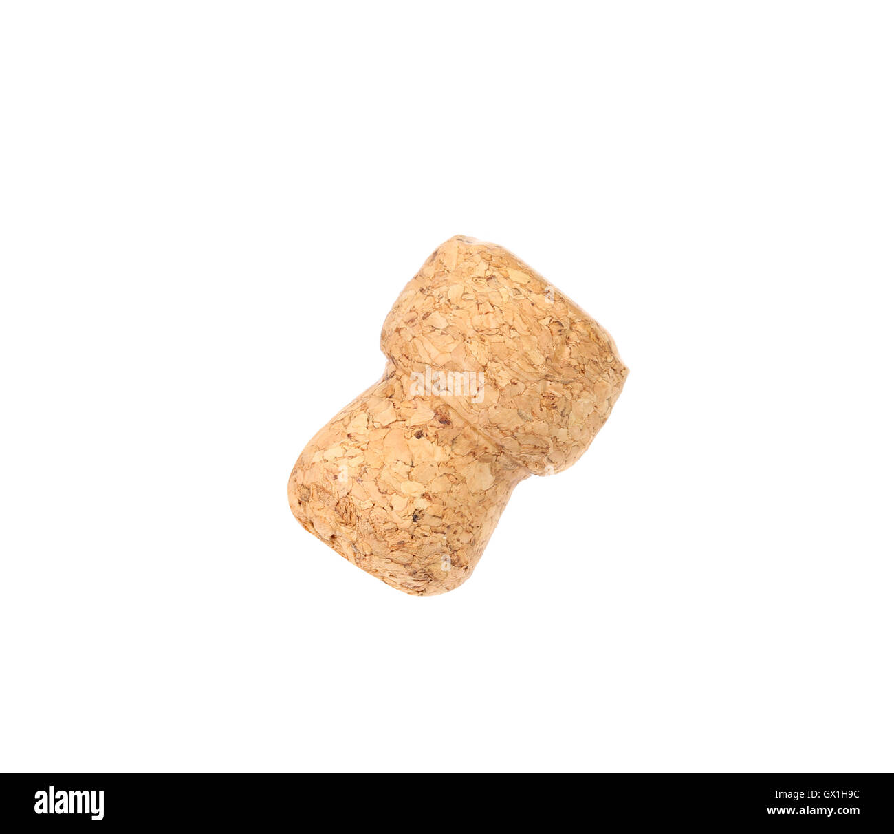 Cork de vol d'un champagne. Banque D'Images