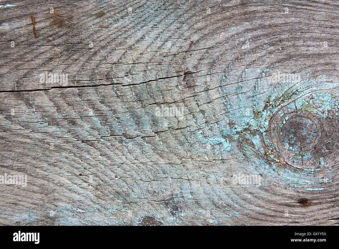 Texture bois avec peinture la couleur est arrachée. Peinture écaillée - texture de fond en bois. Banque D'Images