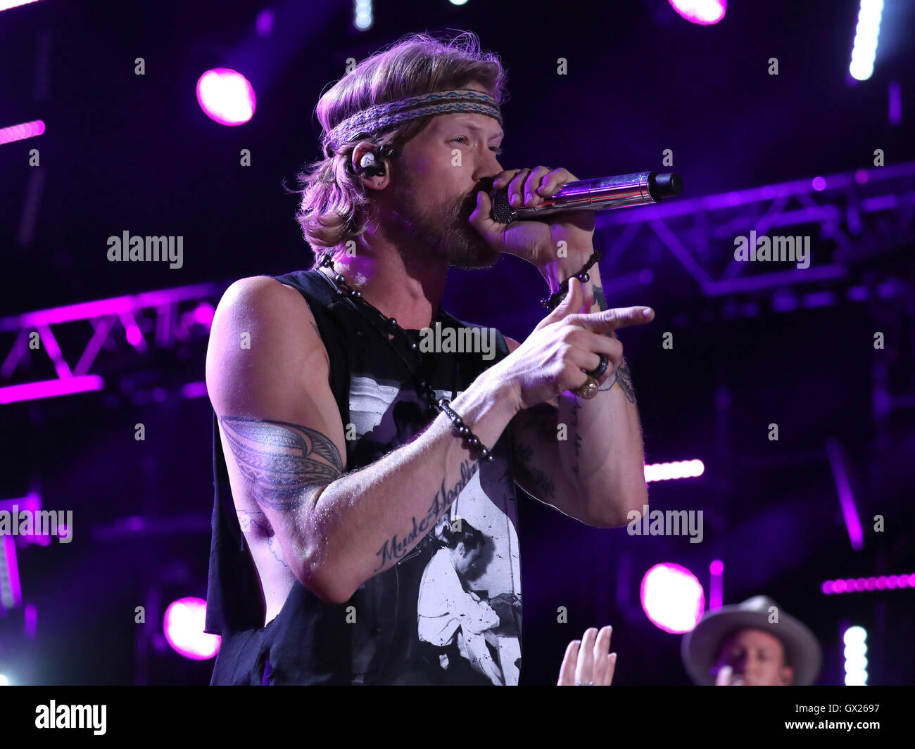 016 MA Music Festival - Jour 3 - Performances Avec : Brian Kelley Où : Nashville, Tennessee, United States Quand : 11 Juin 2016 Banque D'Images
