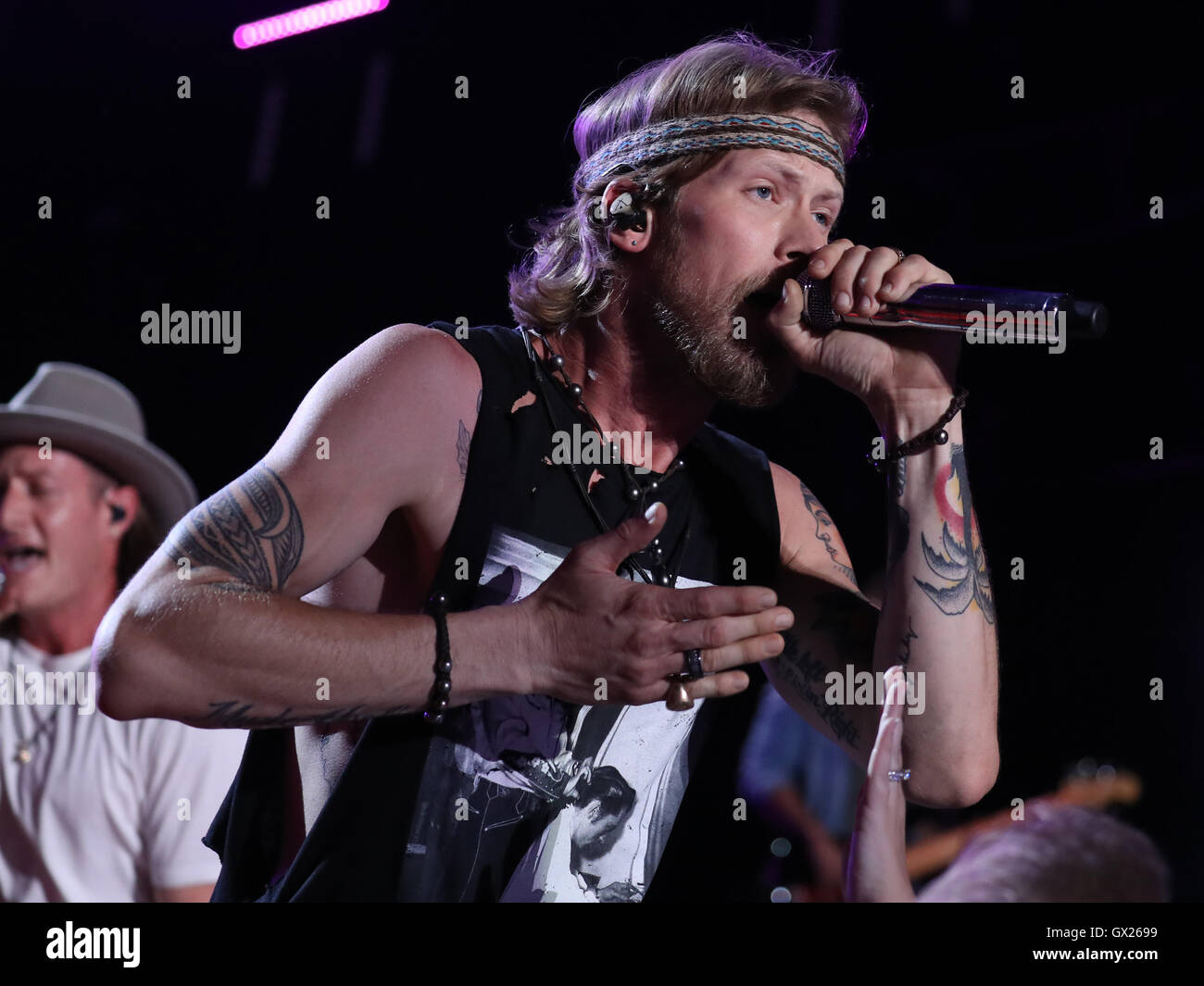 016 MA Music Festival - Jour 3 - Performances Avec : Brian Kelley Où : Nashville, Tennessee, United States Quand : 11 Juin 2016 Banque D'Images