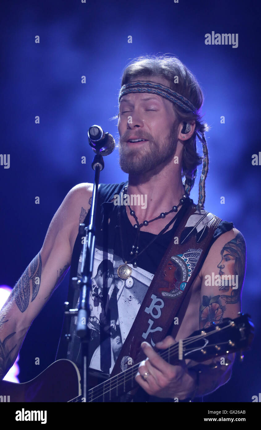 016 MA Music Festival - Jour 3 - Performances Avec : Brian Kelley Où : Nashville, Tennessee, United States Quand : 11 Juin 2016 Banque D'Images