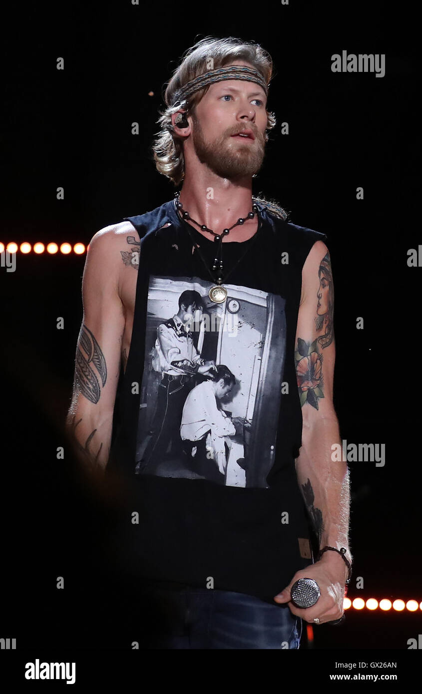 016 MA Music Festival - Jour 3 - Performances Avec : Brian Kelley Où : Nashville, Tennessee, United States Quand : 11 Juin 2016 Banque D'Images