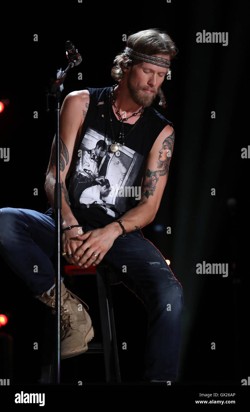 016 MA Music Festival - Jour 3 - Performances Avec : Brian Kelley Où : Nashville, Tennessee, United States Quand : 11 Juin 2016 Banque D'Images
