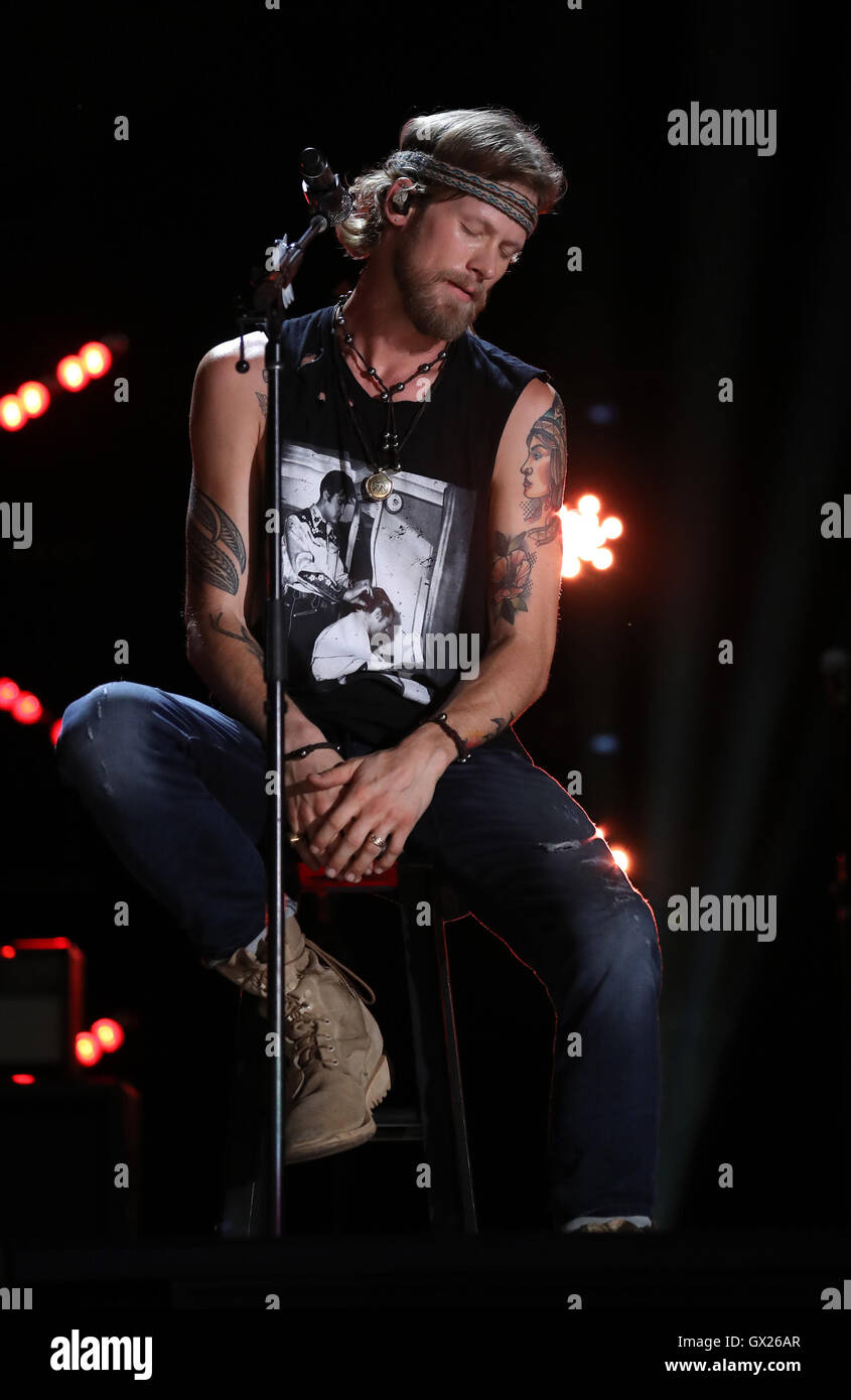 016 MA Music Festival - Jour 3 - Performances Avec : Brian Kelley Où : Nashville, Tennessee, United States Quand : 11 Juin 2016 Banque D'Images