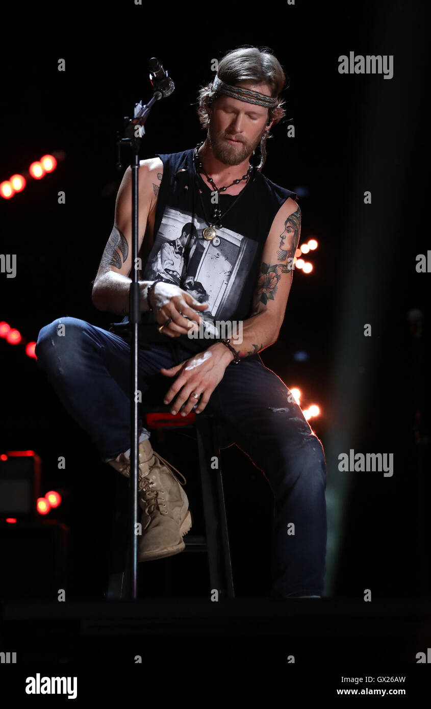 016 MA Music Festival - Jour 3 - Performances Avec : Brian Kelley Où : Nashville, Tennessee, United States Quand : 11 Juin 2016 Banque D'Images