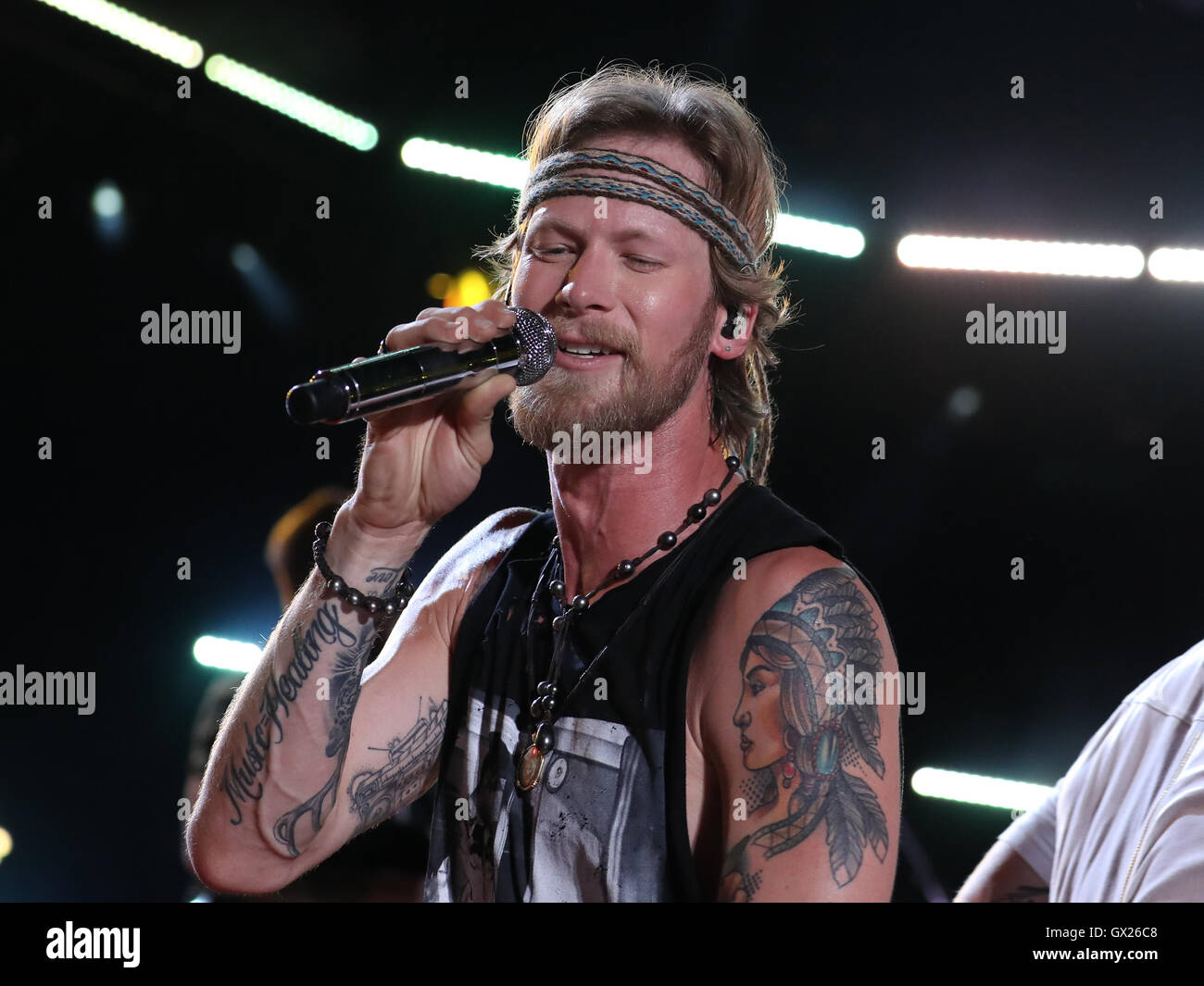 016 MA Music Festival - Jour 3 - Performances Avec : Brian Kelley Où : Nashville, Tennessee, United States Quand : 11 Juin 2016 Banque D'Images