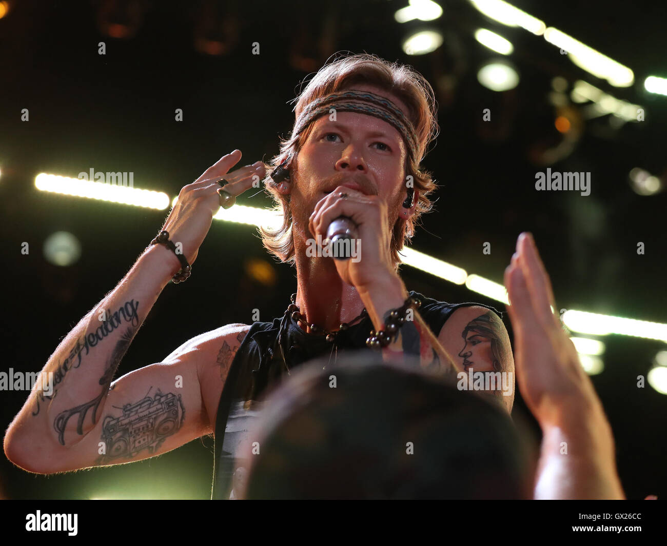 016 MA Music Festival - Jour 3 - Performances Avec : Brian Kelley Où : Nashville, Tennessee, United States Quand : 11 Juin 2016 Banque D'Images