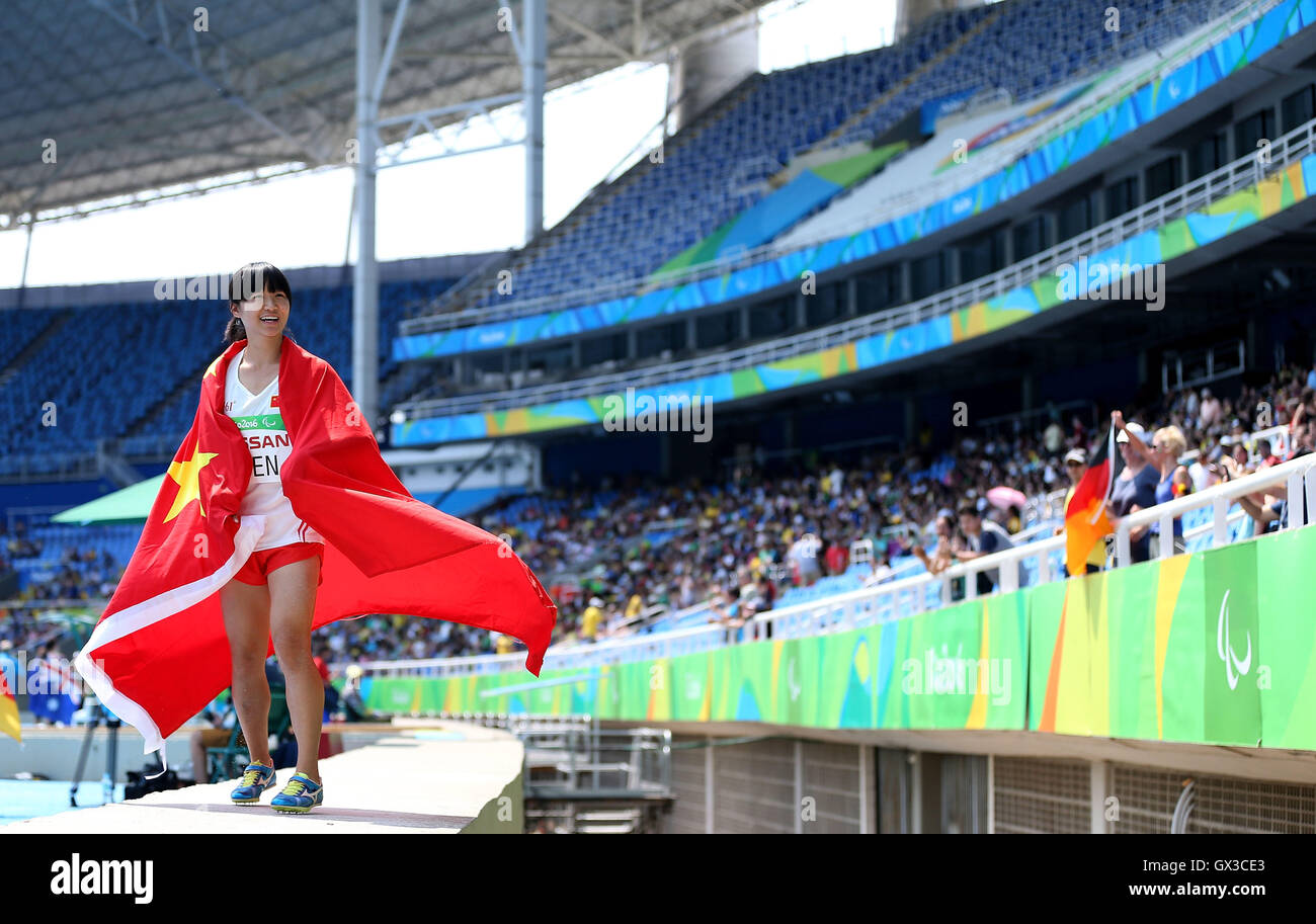 Record du monde de saut en longueur Banque de photographies et d’images