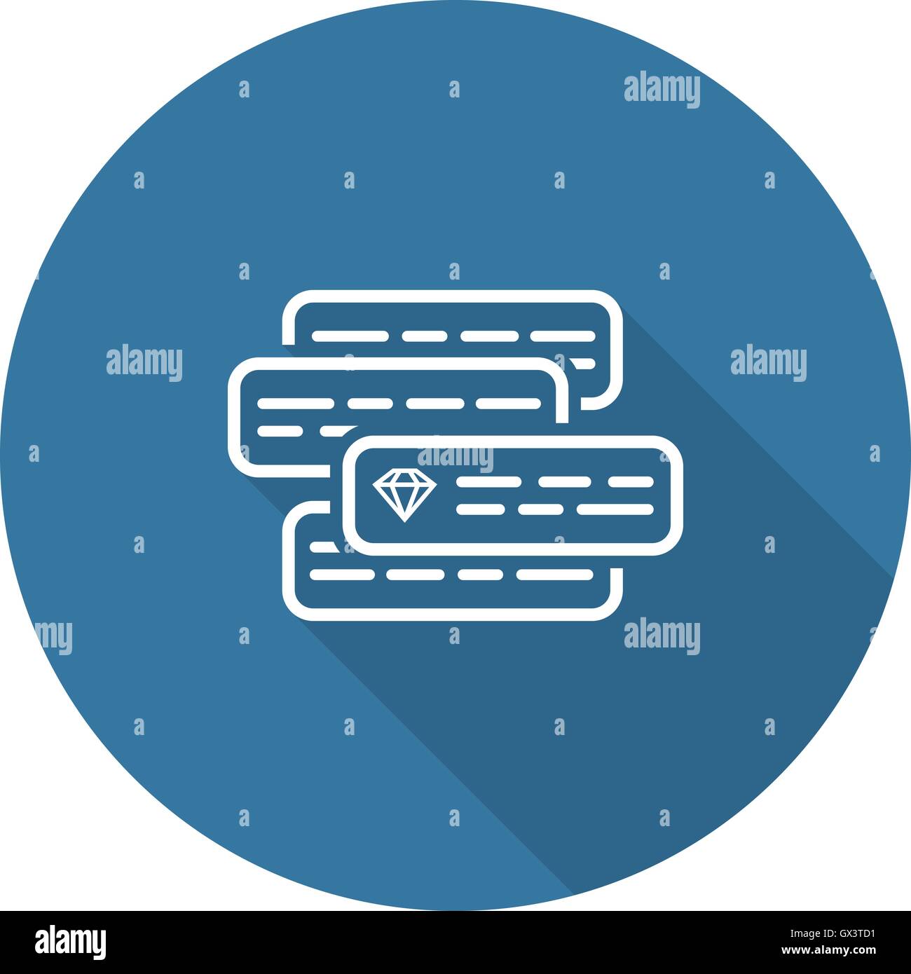 L'icône de marketing Internet. Illustration de Vecteur