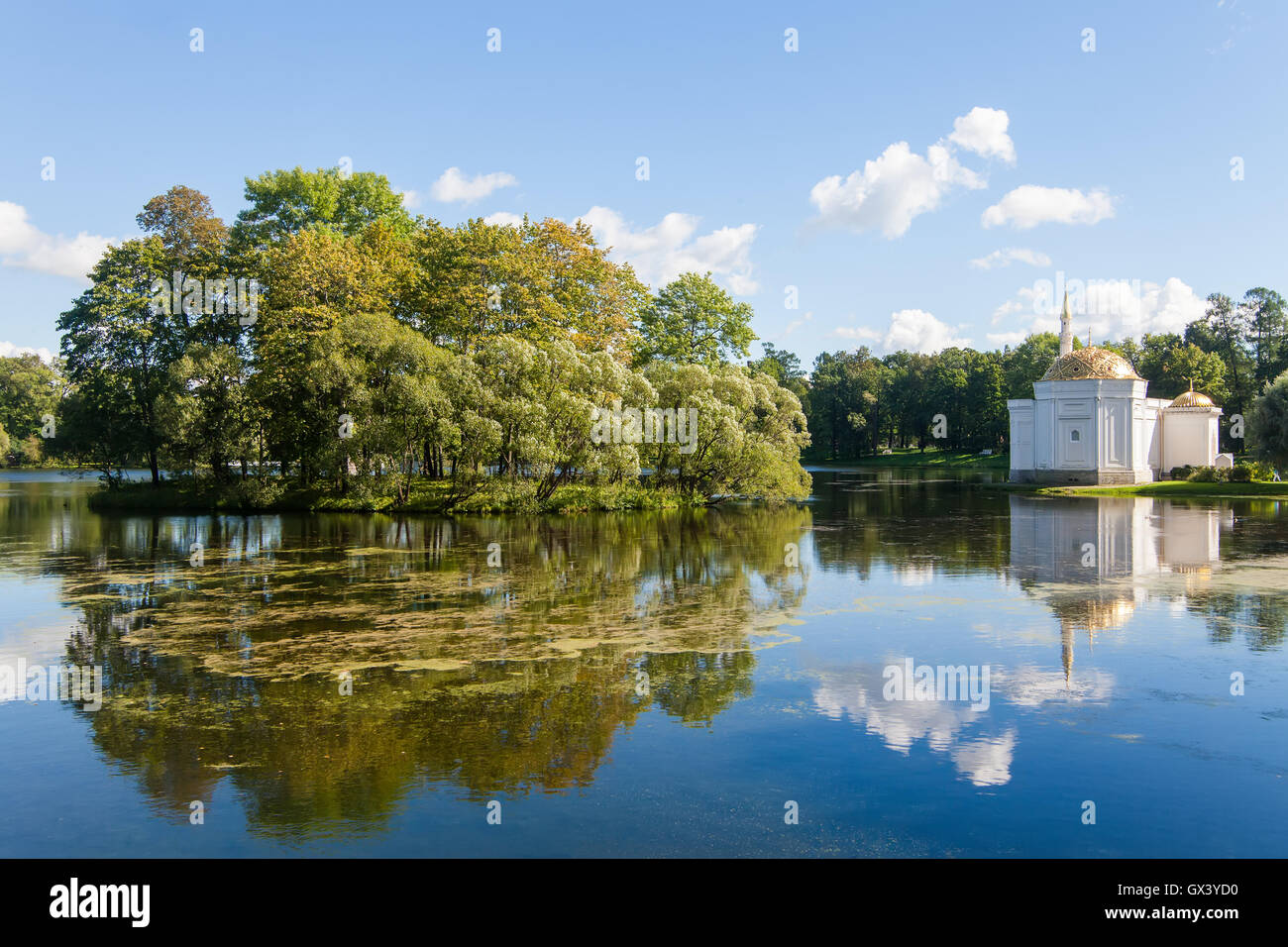 Bain turc ou hamam dans Catherine royal park Banque D'Images