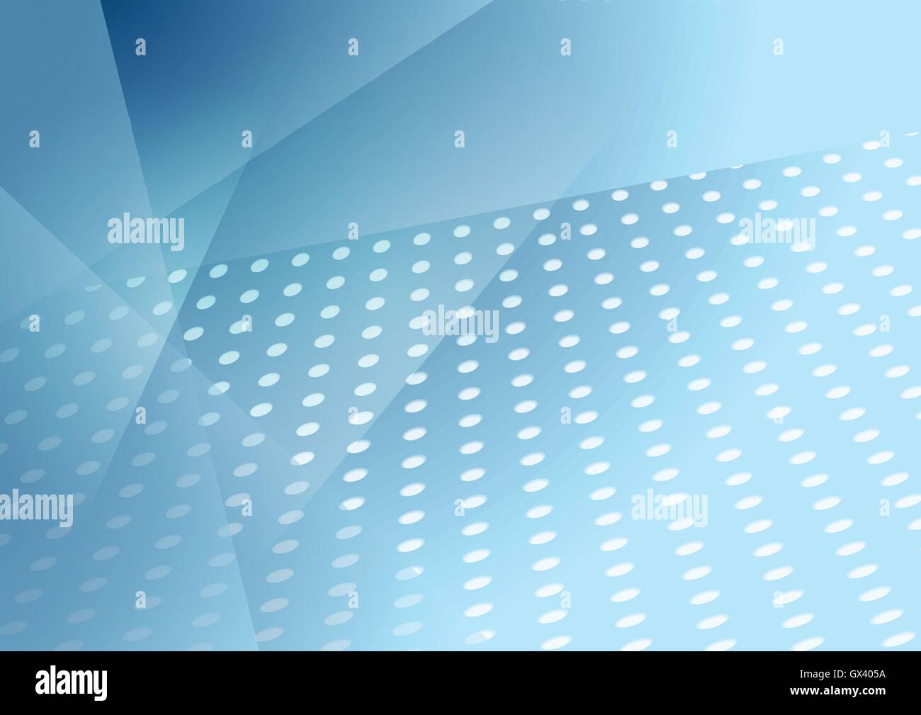 Abstract blue tech dotted background. Modèle de conception de scénario Illustration de Vecteur
