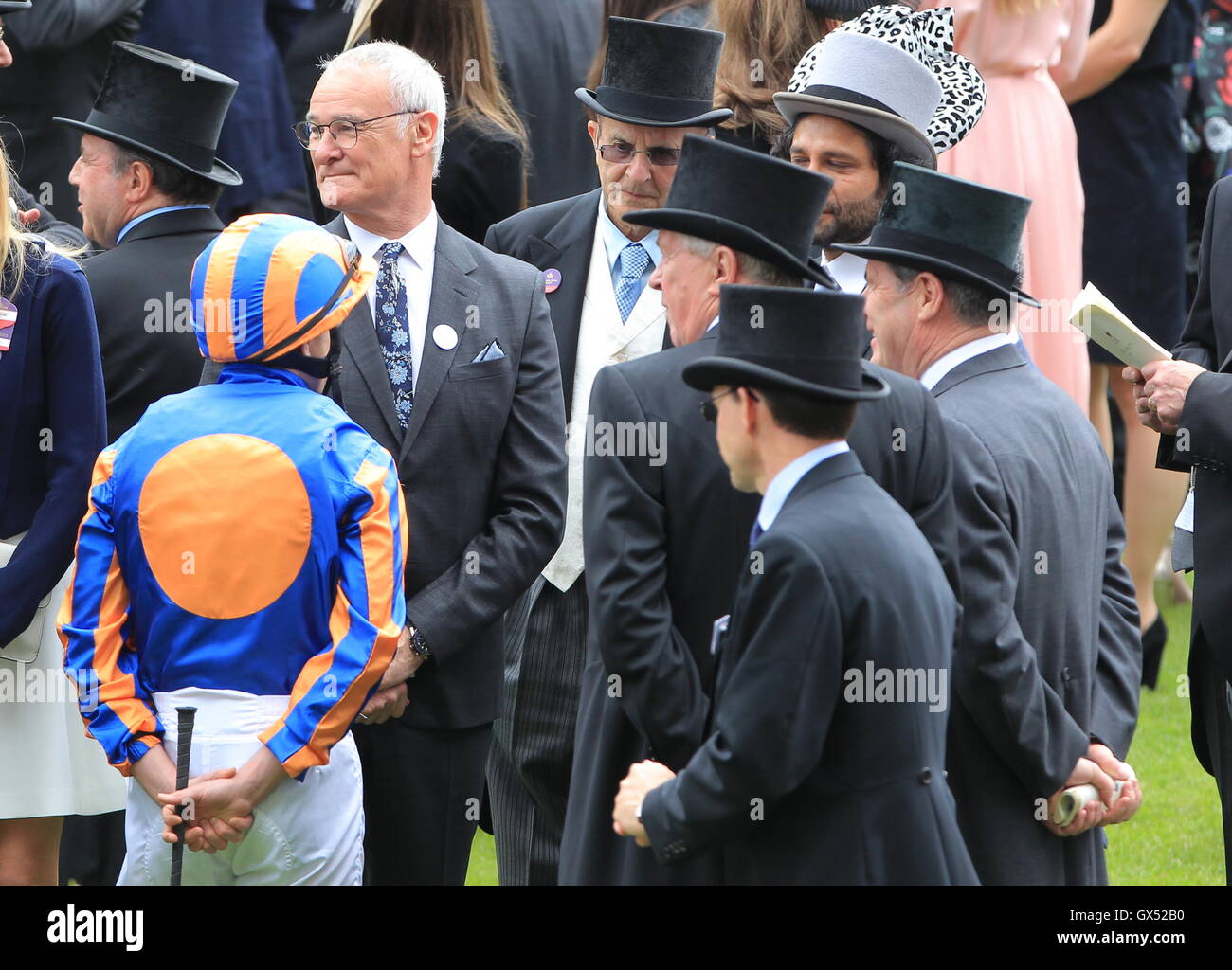 Royal Ascot - Jour 5 comprend : Claudio Ranieri Où : Ascot, Royaume-Uni Quand : 18 Oct 2016 Banque D'Images