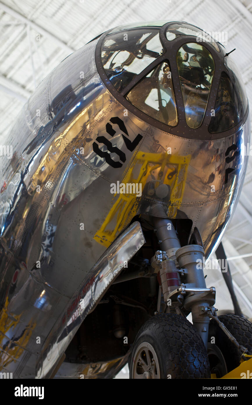 Enola Gay, B29 Superfortress, à Udvar Hazy Banque D'Images