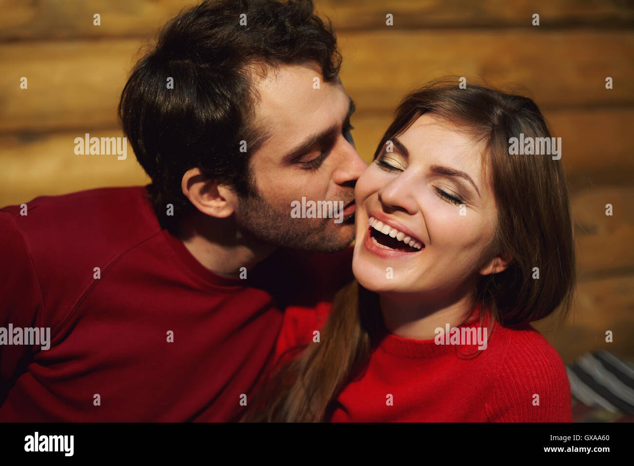Young couple in love Banque D'Images
